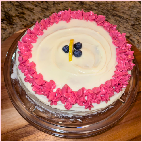 Lemon-berry Cake