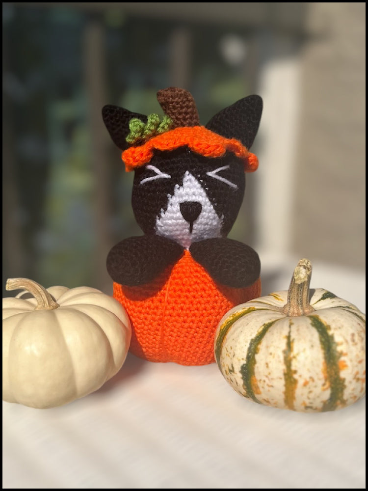 Pump-kitty Cat - Crochet Pattern