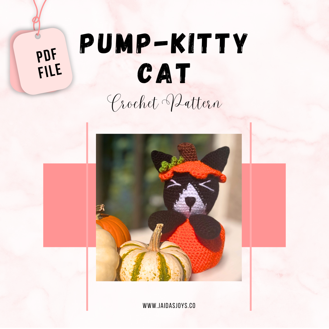 Pump-kitty Cat - Crochet Pattern