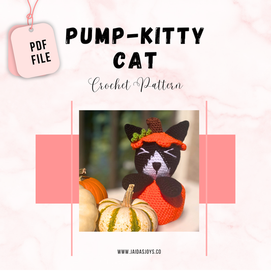 Pump-kitty Cat - Crochet Pattern