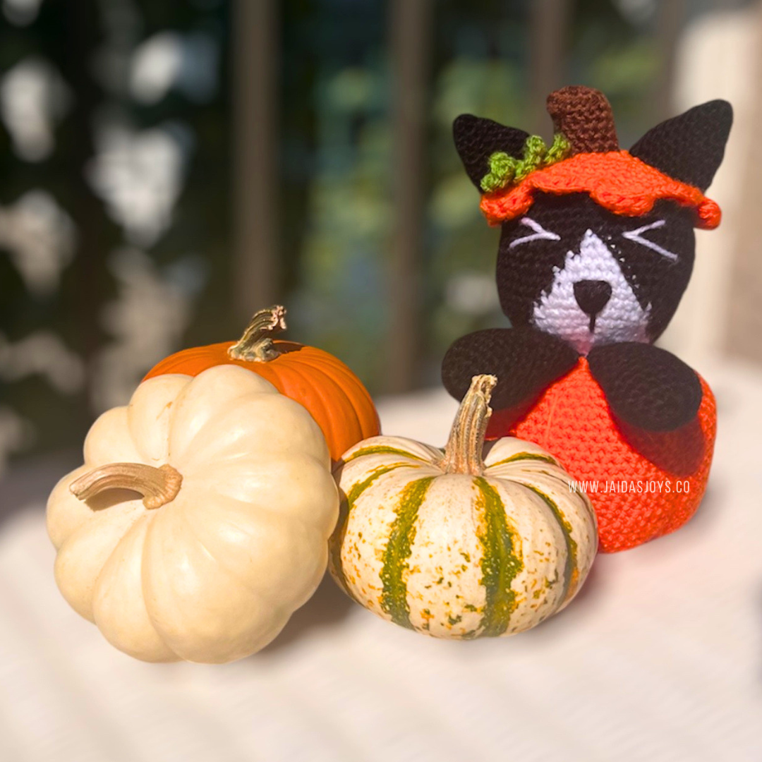 Pump-kitty Cat - Crochet Pattern