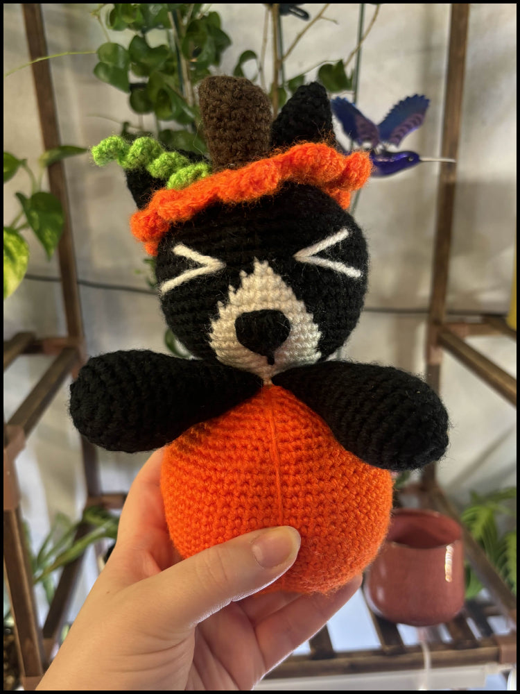 Pump-kitty Cat - Crochet Pattern