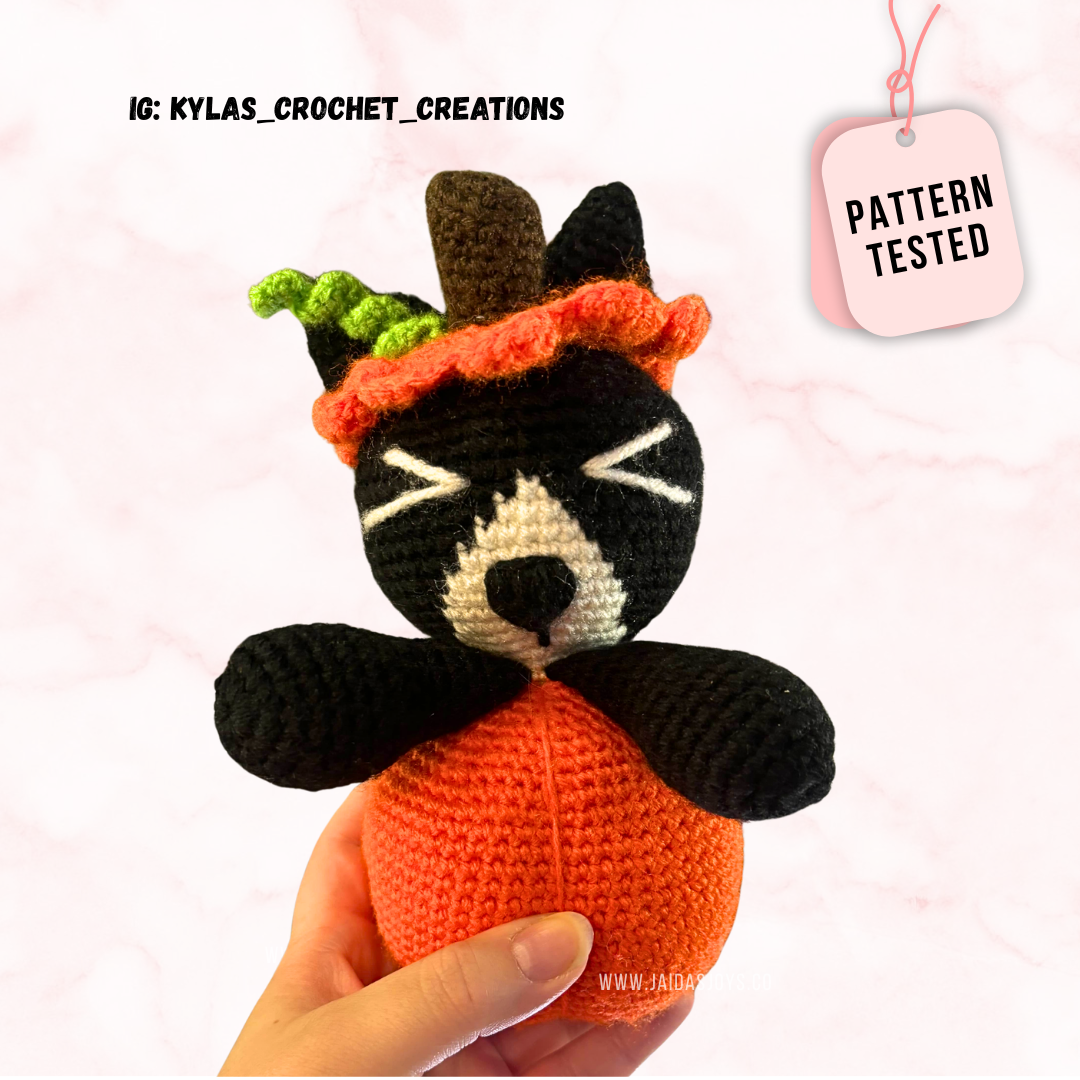 Pump-kitty Cat - Crochet Pattern