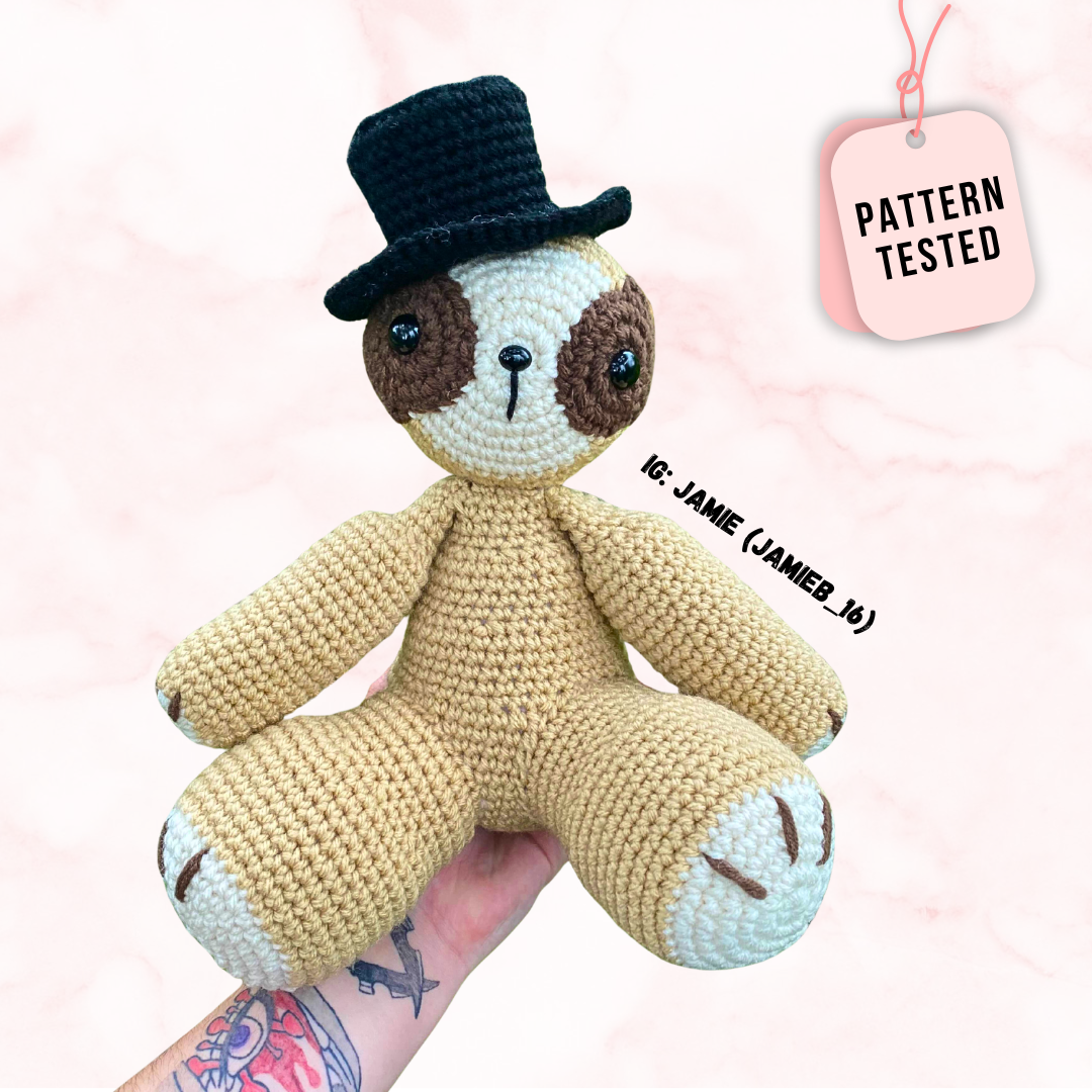 Classy Sloths - Crochet Pattern