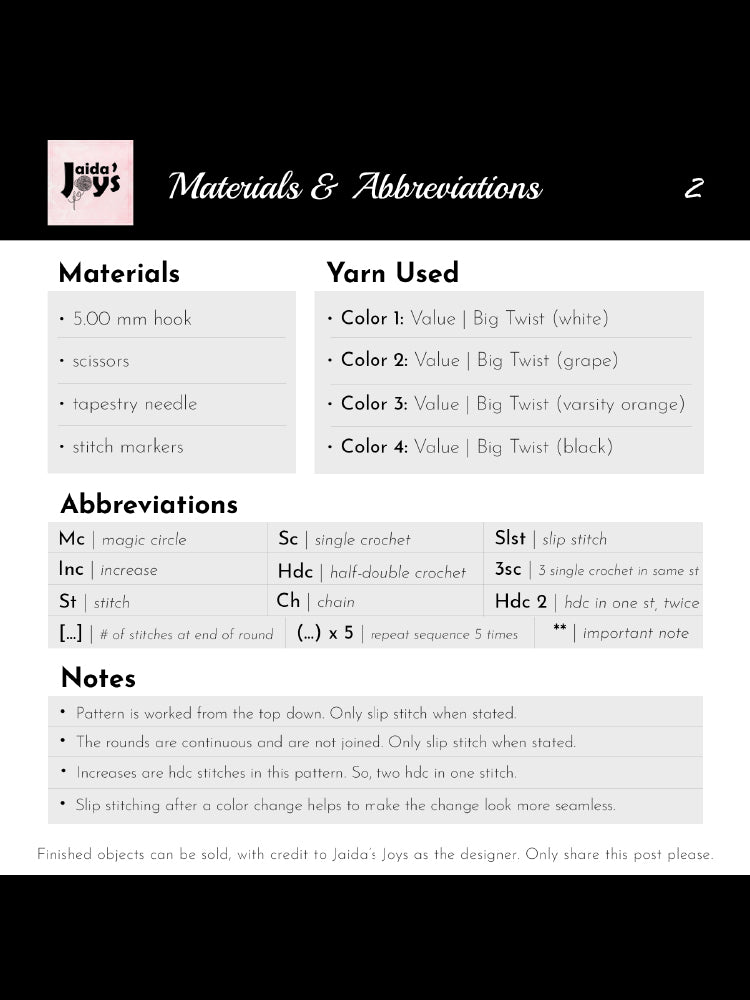 Not Yo Boo Bucket Hat - Crochet Pattern