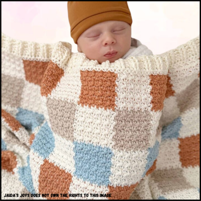 Checkered Baby Blanket