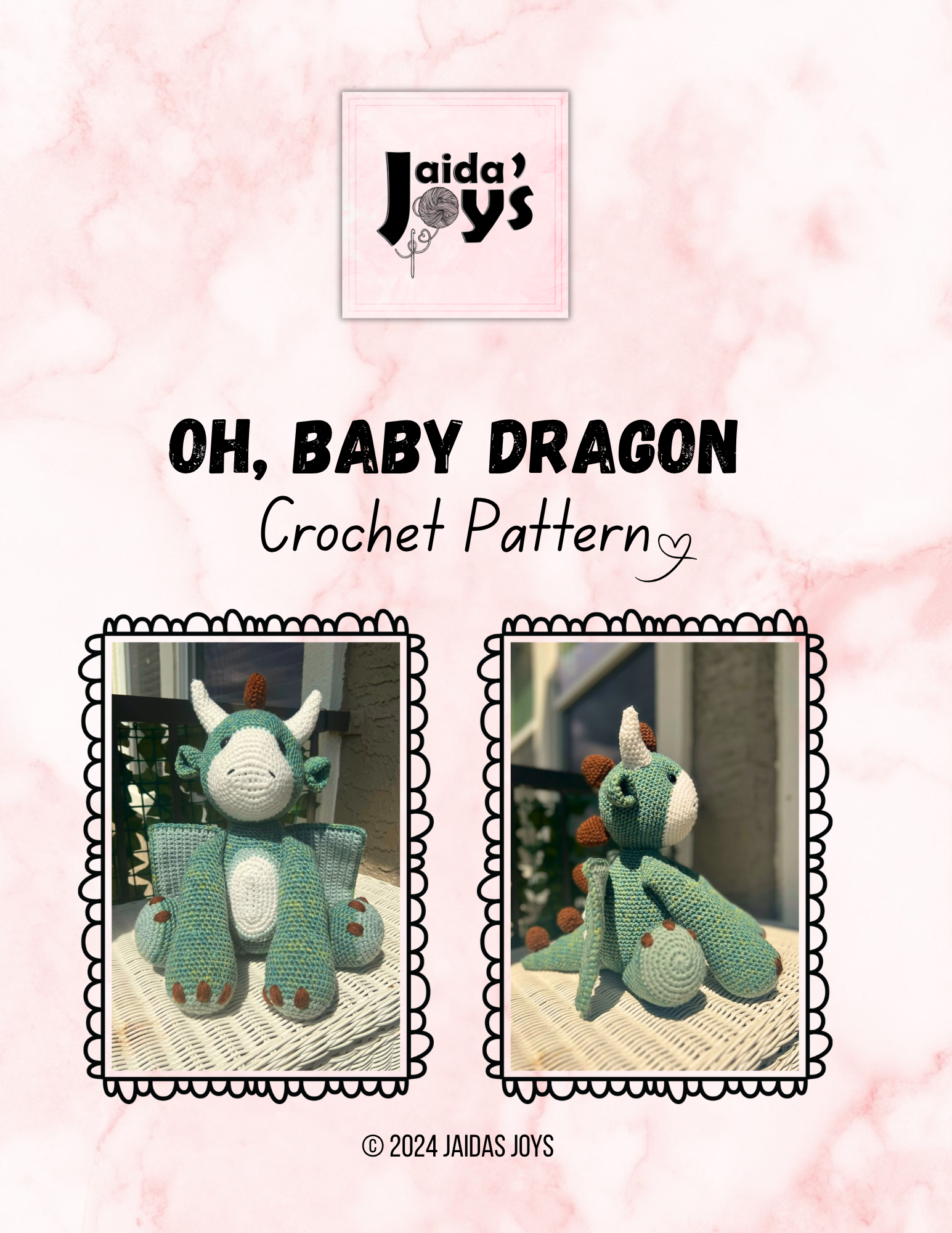 Oh, Baby Dragon - Crochet Pattern